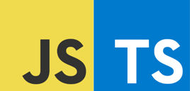 JavaScript and TypeScript Logos